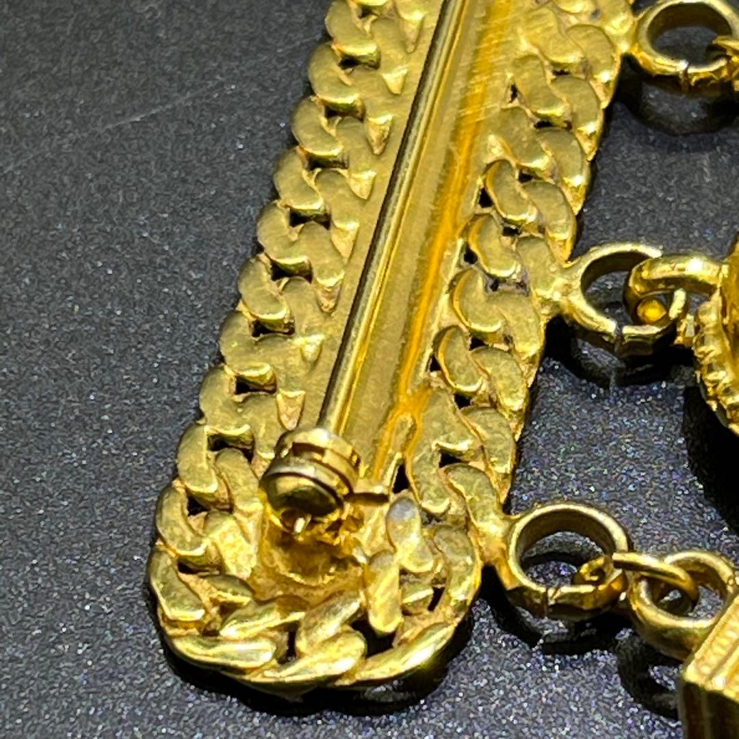 美品】セリーヌ ブローチ スターボール 凱旋門 ゴールド - メルカリ