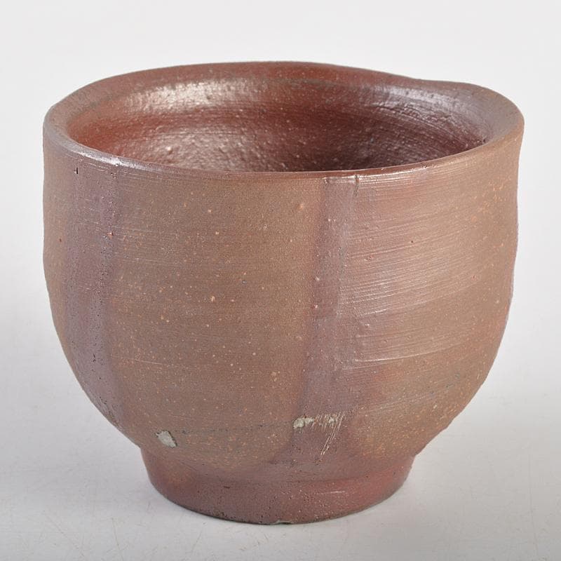 備前焼 人間国宝 藤原雄作 ぐい呑 共布共箱 V R7001 - メルカリ