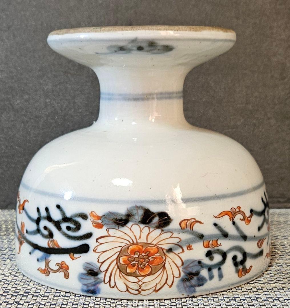 上作品❗】江戸時代末期～明治初期 古伊万里 金彩色絵 花鳥図 盃洗