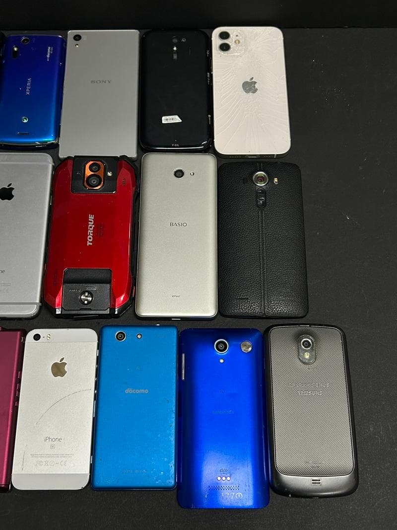 大量 携帯電話 スマホ スマートフォン iPhone 他 ジャンク 22台 ④