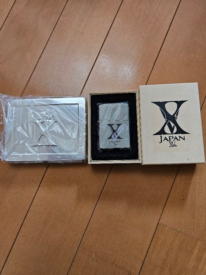 X JAPAN　ジッポ　シュガレットケース　新品 ZIPPO（ジッポー） ジッポライター シガレットケース たばこケース