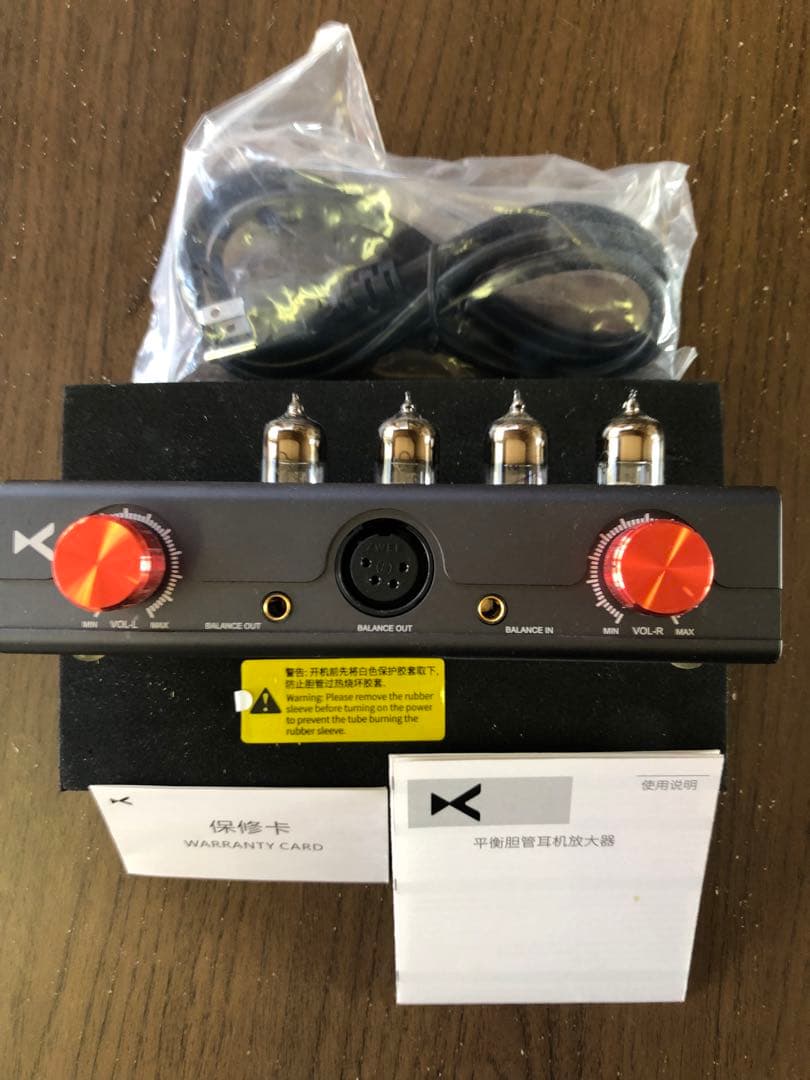 xDuoo MT-604真空管 イヤホン ヘッドホンアンプ 4.4mm オマケ付 - メルカリ