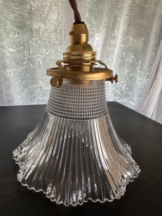 1910年代 フランス アンティーク HOLOPHANE 可愛いアトリエランプ 2025