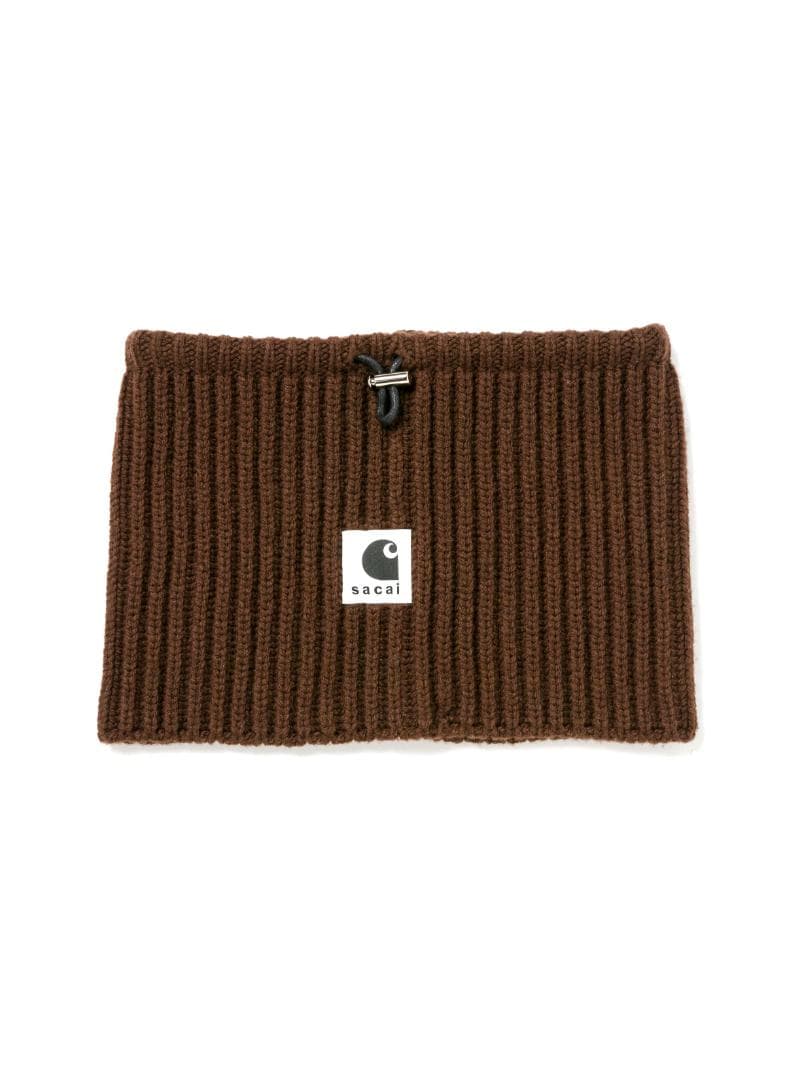 SACAI x CARHARTT ネックウォーマー 茶色 サカイ カーハート - メルカリ