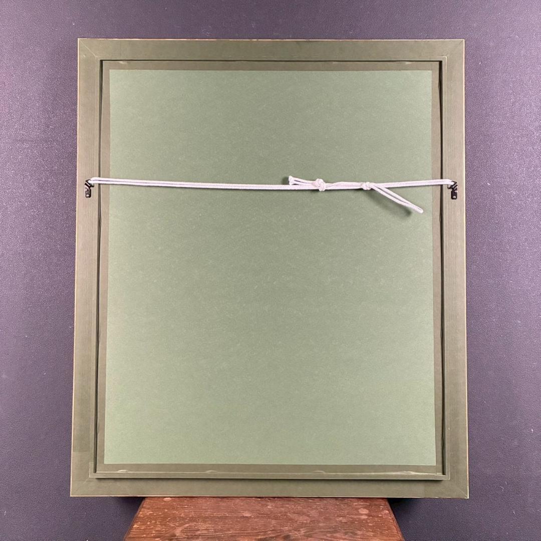 美品 三岸節子「花ヴェロンにて」シルクスクリーン 三岸太郎の遺族