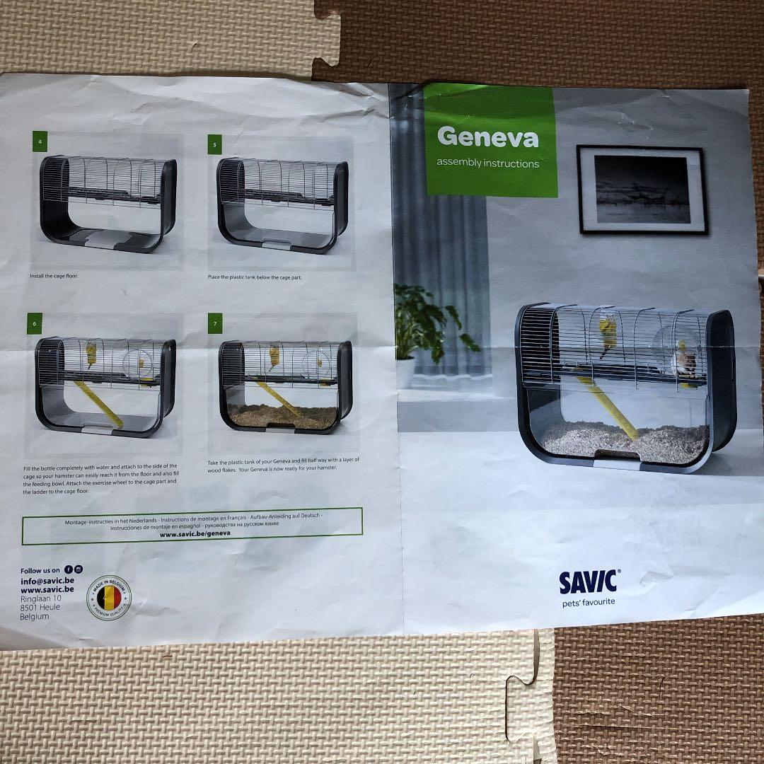 ベルギー SAVIC サヴィッチ社 ハムスターケージ Geneva 小動物ケージ