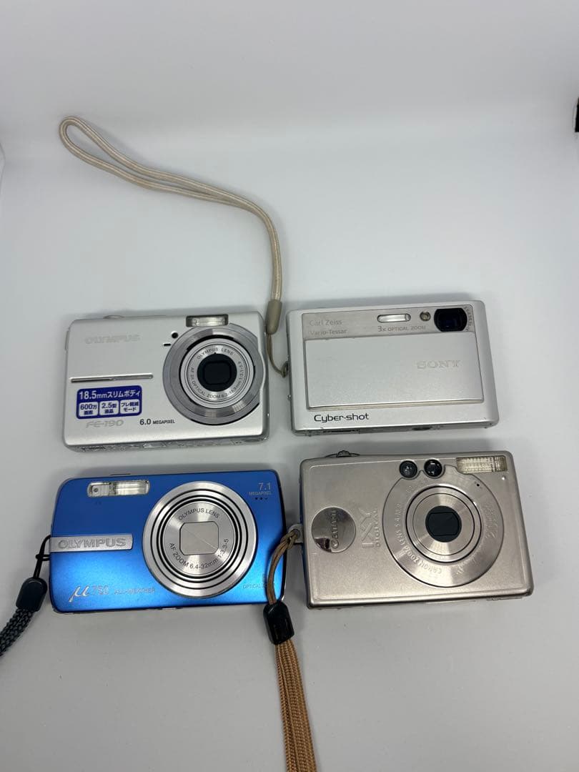 コンパクトデジタルカメラ4セット ジャンク - メルカリ