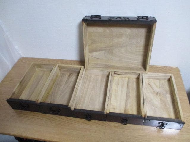 欅材 和箪笥 小箪笥 船箪笥 金具 引き出し 欅材 和箪笥 小箪笥