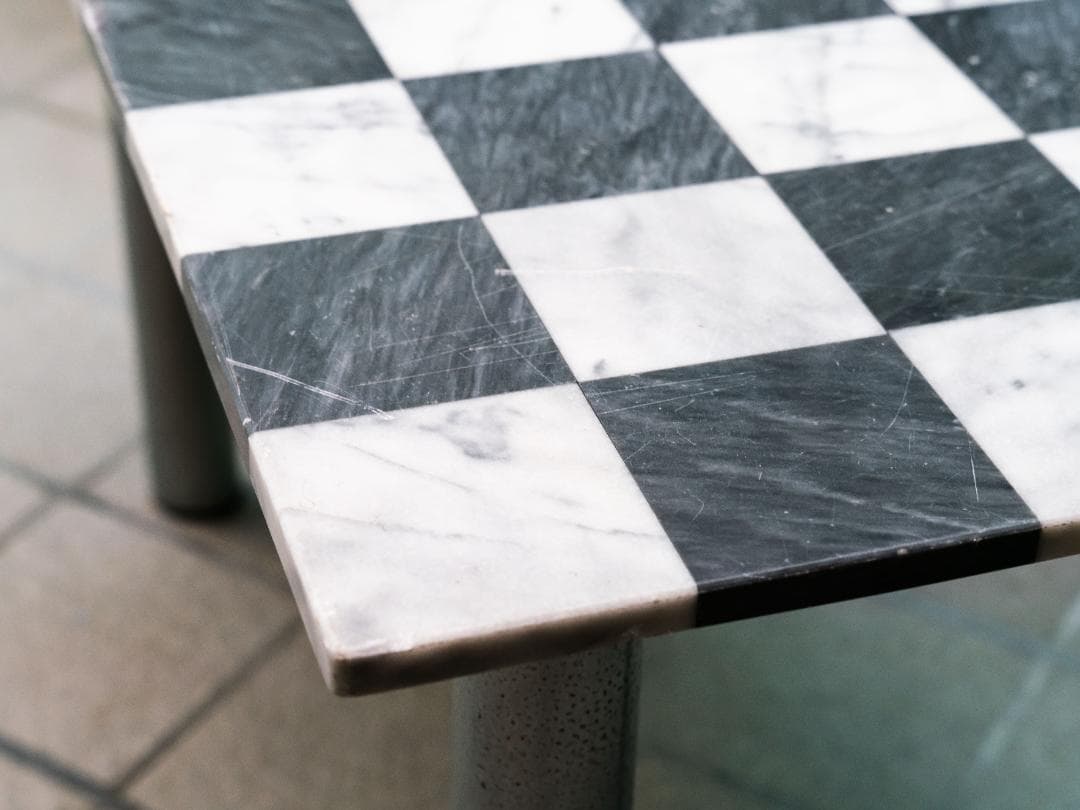 【こう】大理石 ヴィンテージ センターテーブル