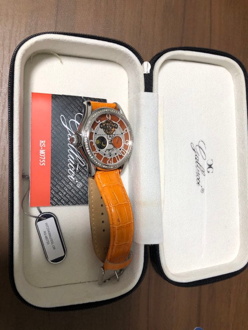 Gallucci 自動巻き時計 WT230408AU/SS-OR