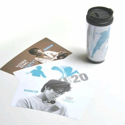 2013年「尾崎豊 トップ 特別展」OZAKI20 限定商品 レア タンブラー 未