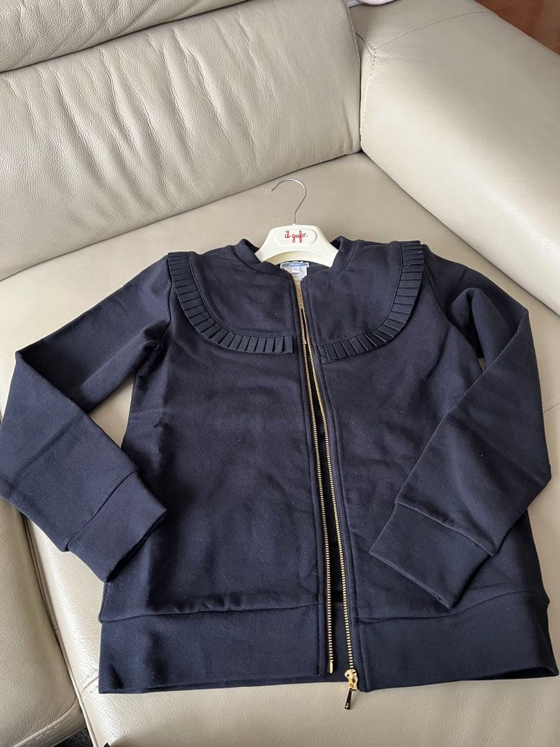 うさちゃん 12A ジップアップカーディガン＆ズボン