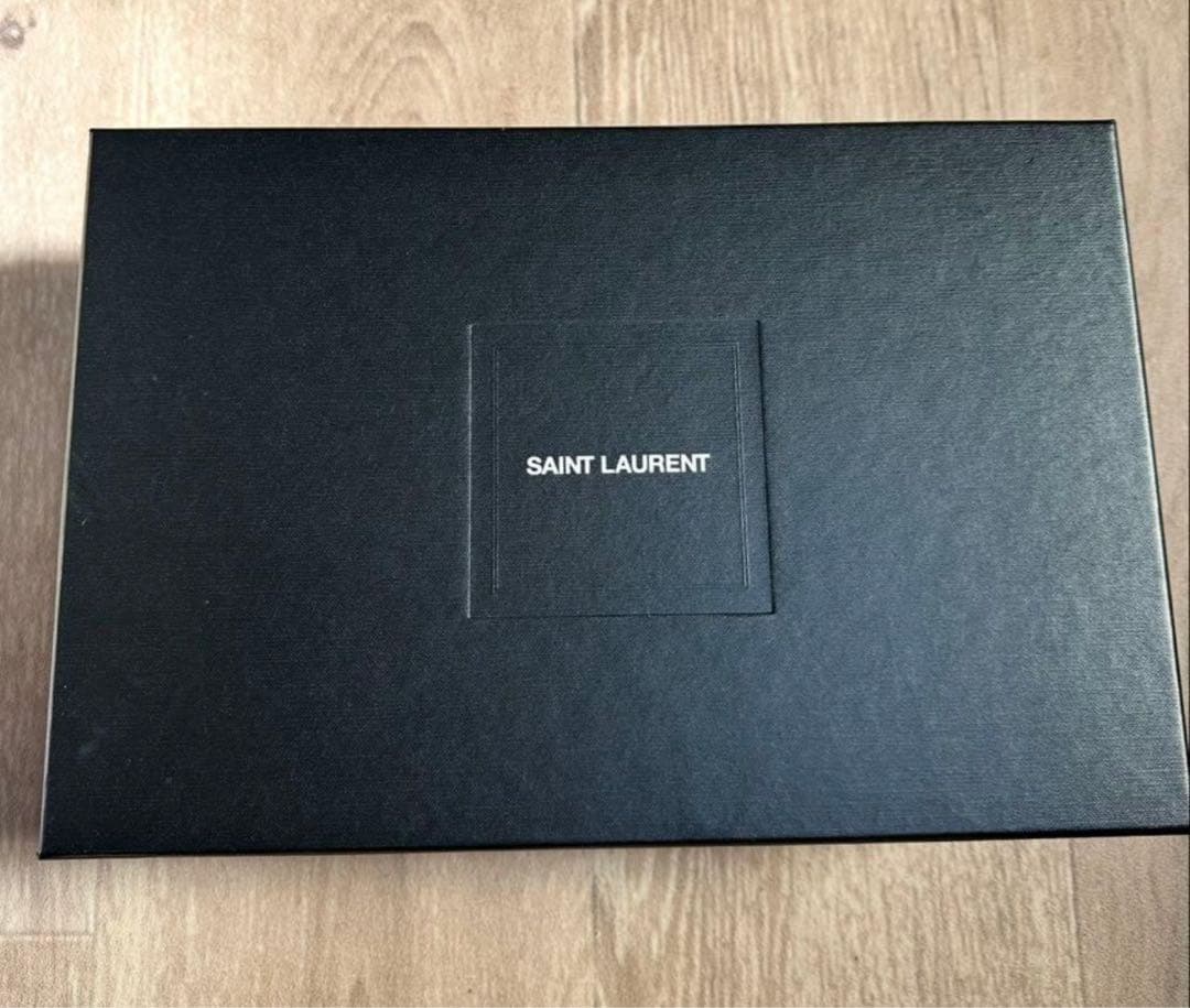 S*h様 サンローランニキ　ミディアム　スライドチェーンバッググレー