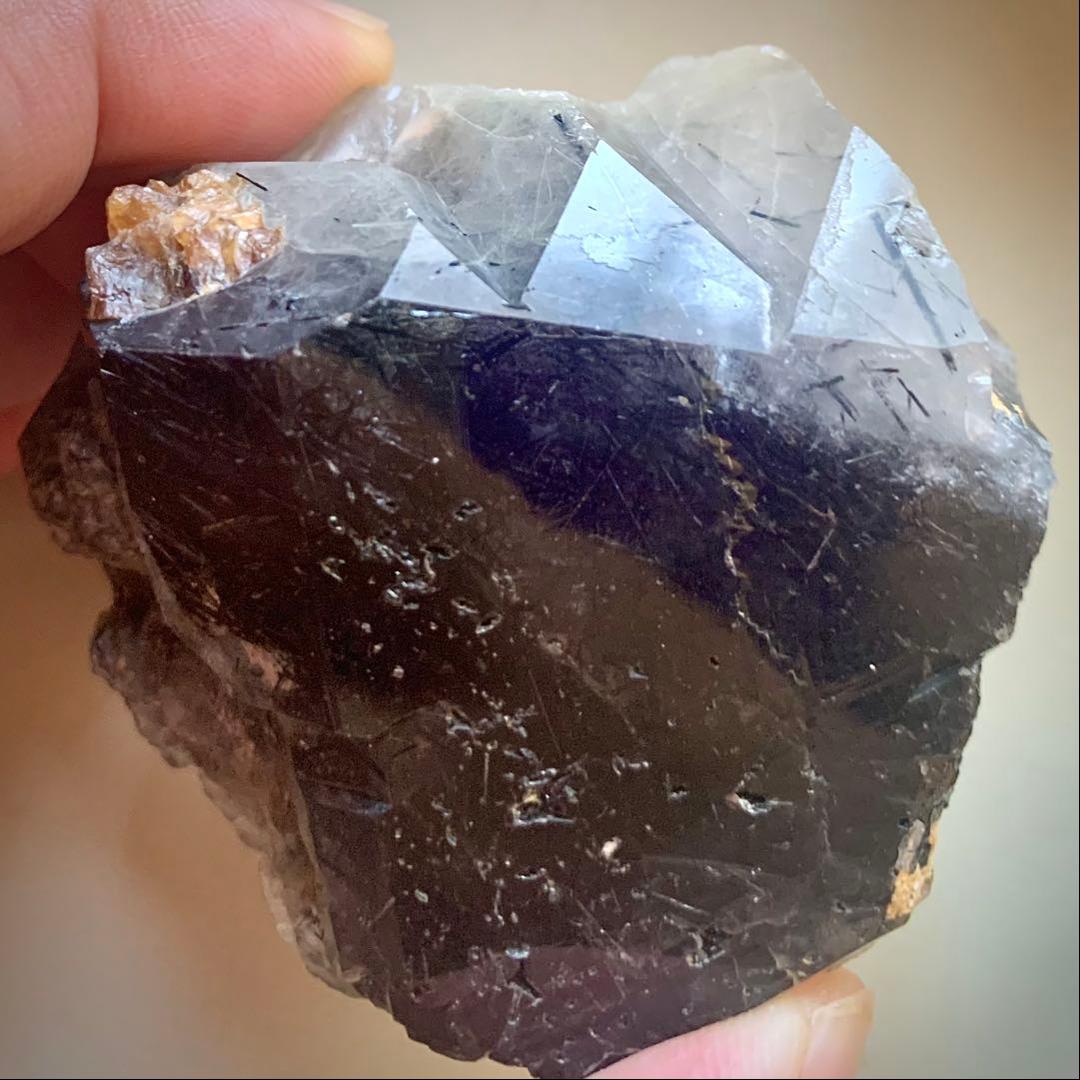 めちゃ審美的なザギマウンテンクォーツE/リーベカイトインクォーツ/特大 めちゃ審美的なザギマウンテンクォーツE/リーベカイトインクォーツ/特大