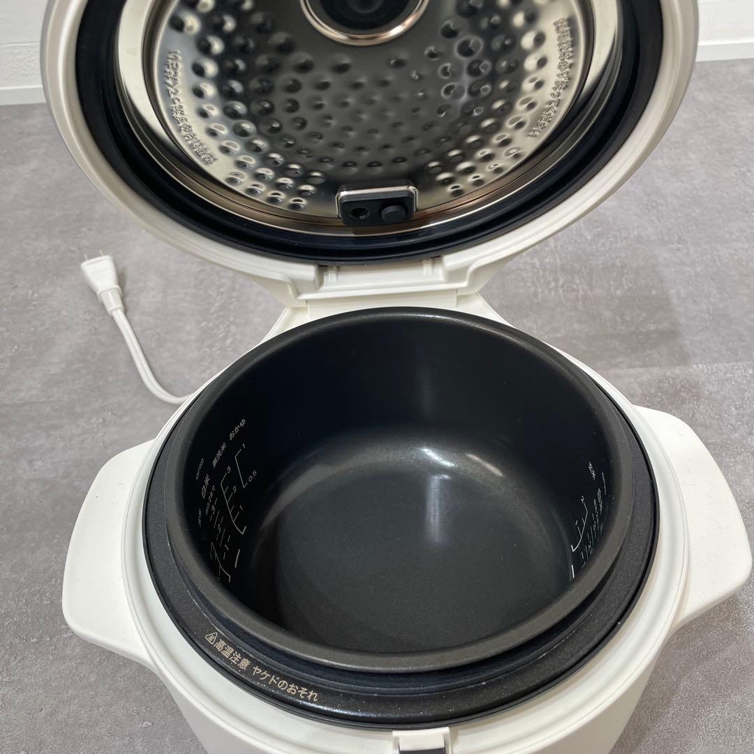 ⭐︎美品⭐︎ BALMUDAバルミューダ 炊飯器 K03A-WH 白ホワイト - メルカリ