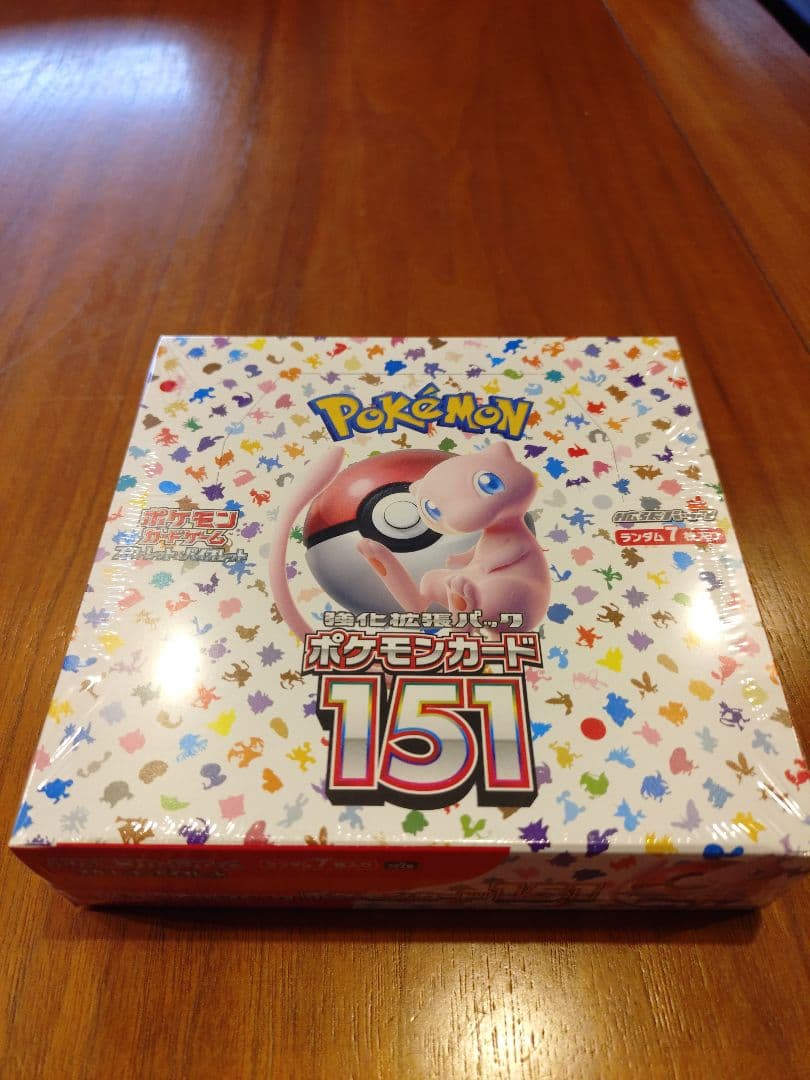 151 ポケモン box シュリンク付き