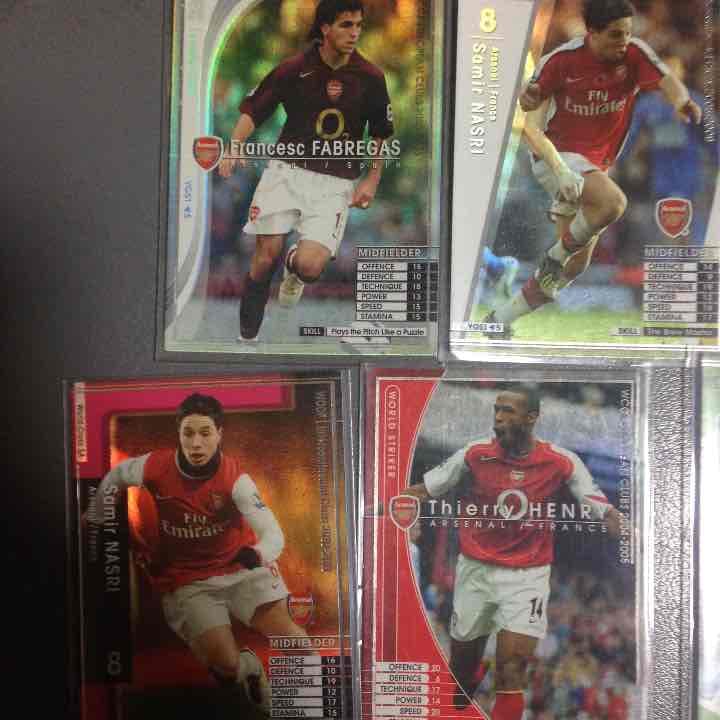 WCCF アーセナル アンリ ファブレガス ナスリ 等