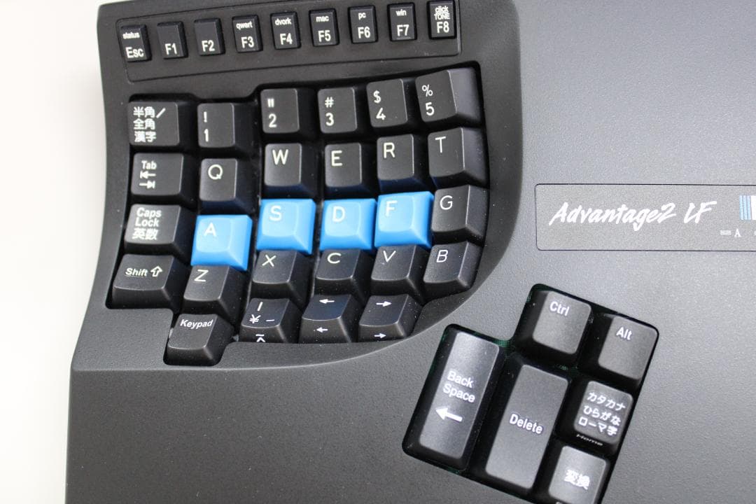 匿名！送料無料！ Kinesis Advantage2 日本語配列 赤軸静音 キネシス