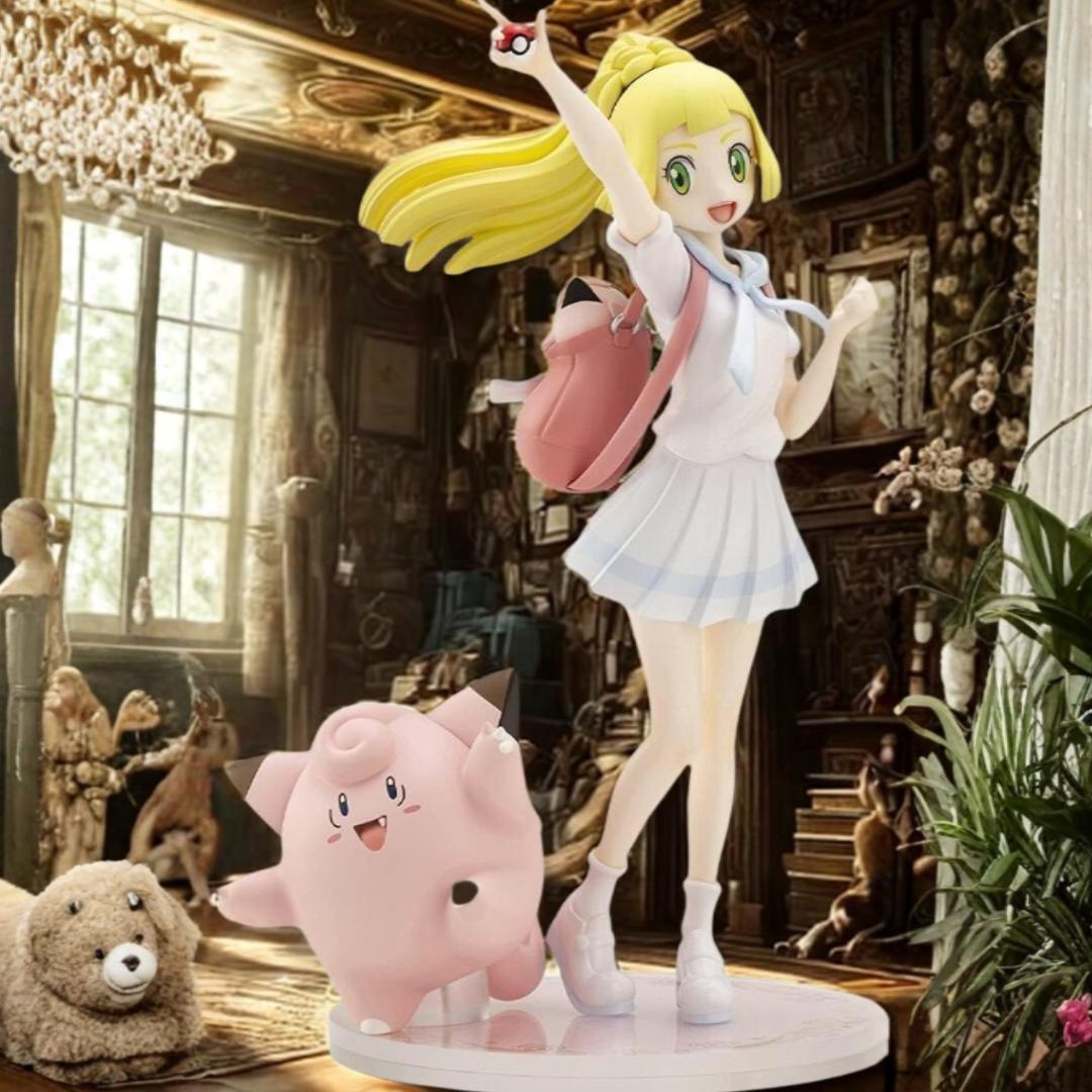 新品未開封】ポケモンセンター限定 コトブキヤ がんばリーリエ＆ピッピ