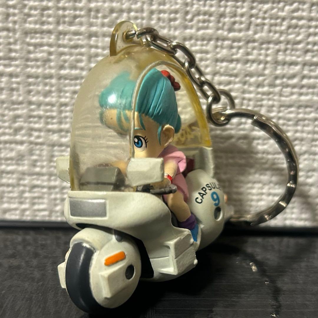 パンプレスト ドラゴンボール ライディング キーホルダー ブルマ バイク
