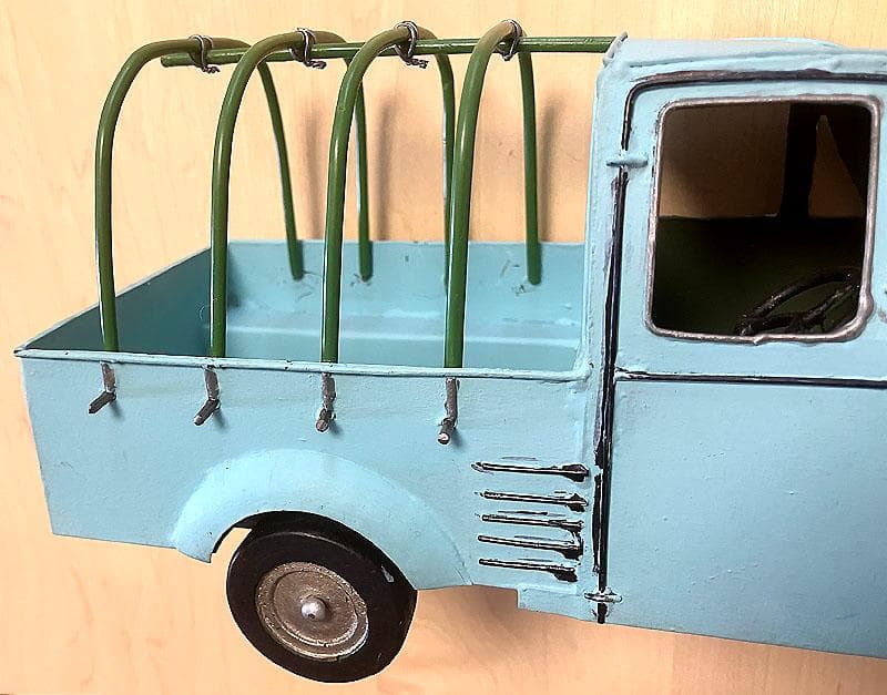 【注目アイテム】ブリキ自動車 改造自作品　ダイハツ　ミゼット　※素人製作