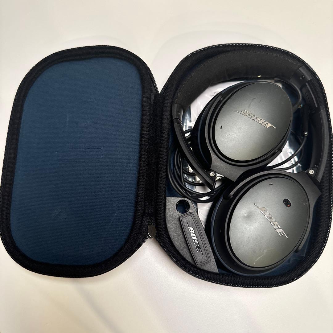 Bose quietcomfort 25有線ヘッドホン ノイズキャンセリング - メルカリ