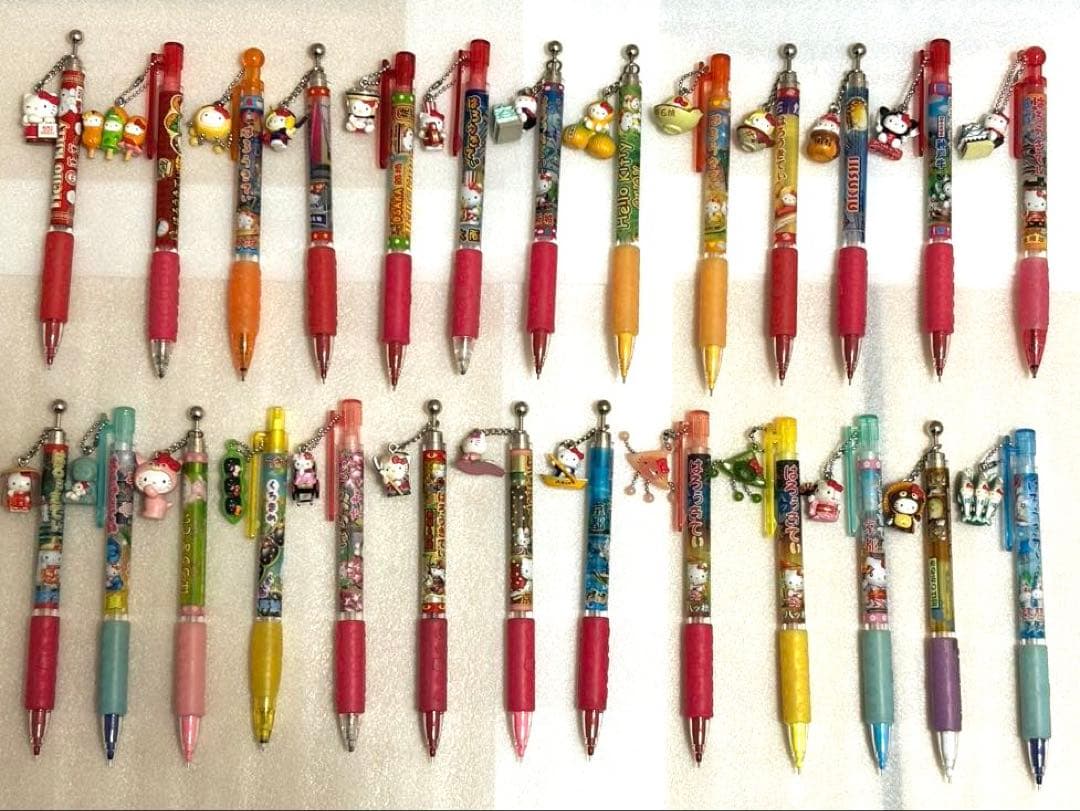 ご当地限定キティシャープペンシル 26本セット