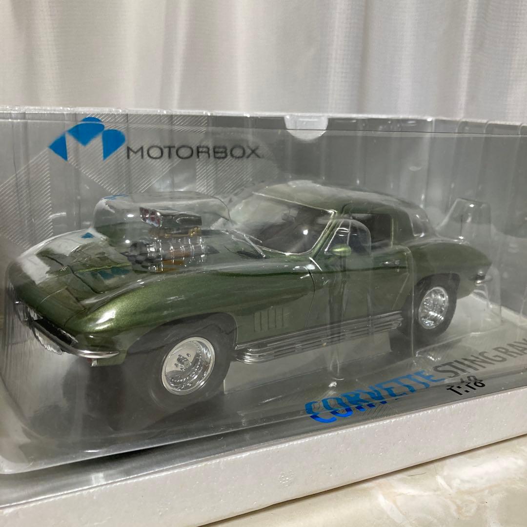 MOTOR BOX CORVETTE STINGRAY 1/18 京商　超レア