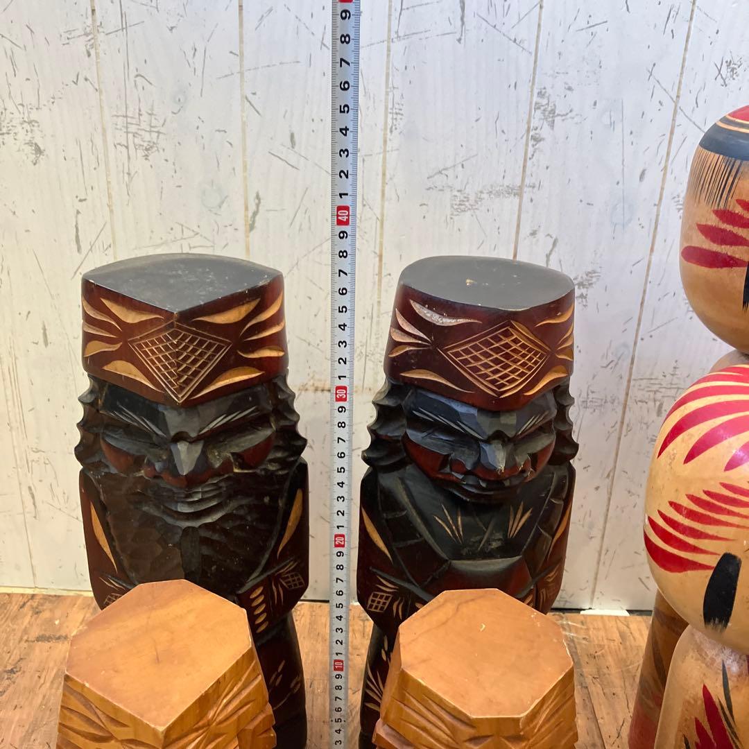 昭和レトロ こけし 小芥子 ニポポ 13体セット セット売り まとめ売り