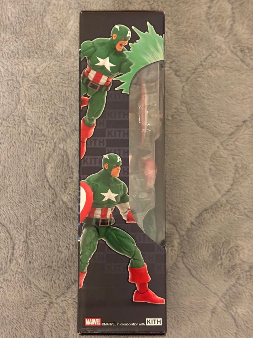 KITH マーベル カプコン フィギュア キャプテンアメリカ Marvel Ca