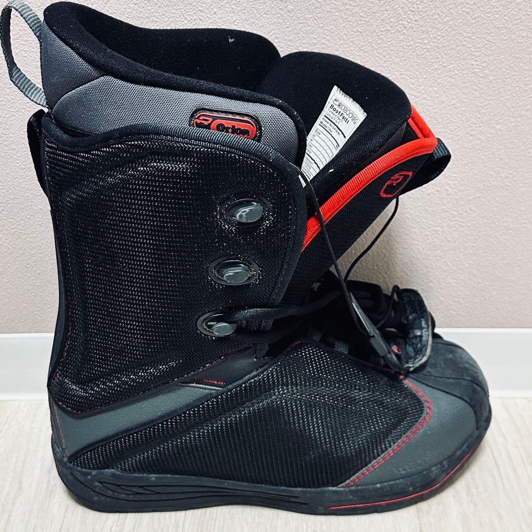 バートン RIDE BOOT MFG スノーボードブーツ ブラック/レッド 27