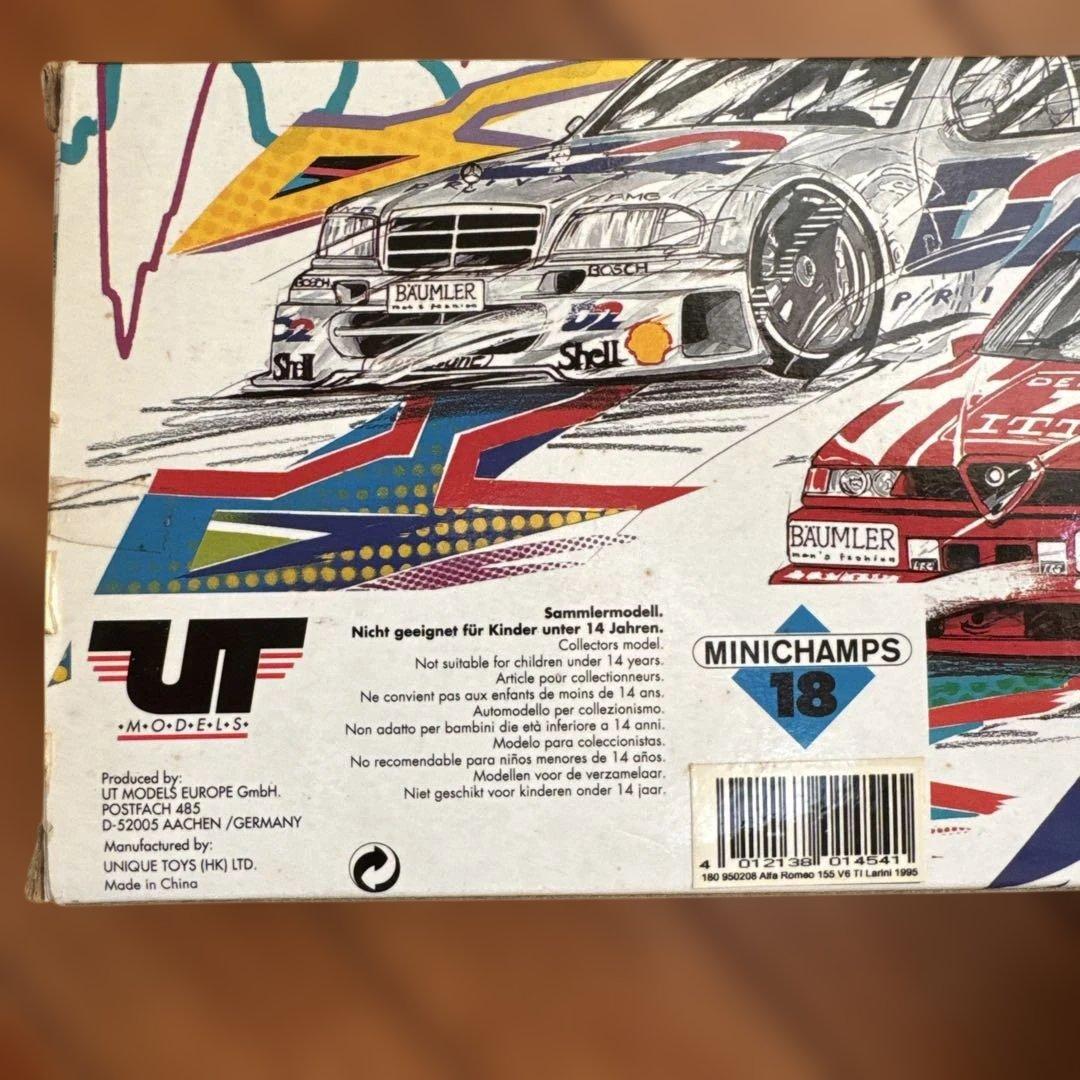 アルファロメオ　155 1/18 UT MODELS MINICHANPS