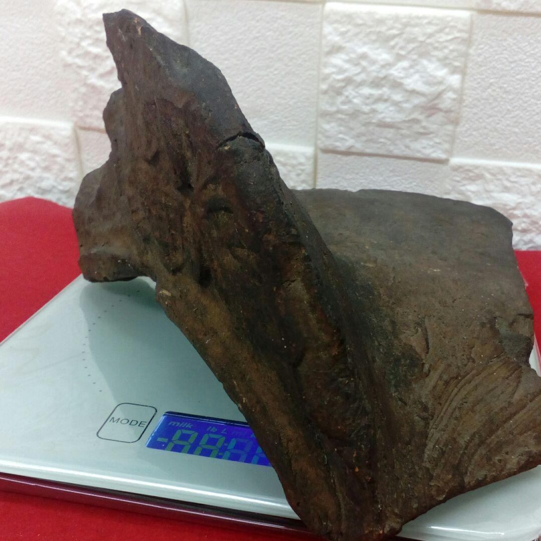 極稀少琉球古瓦城郭寺社灰茶褐色200〜330年前頃レア当時物希少