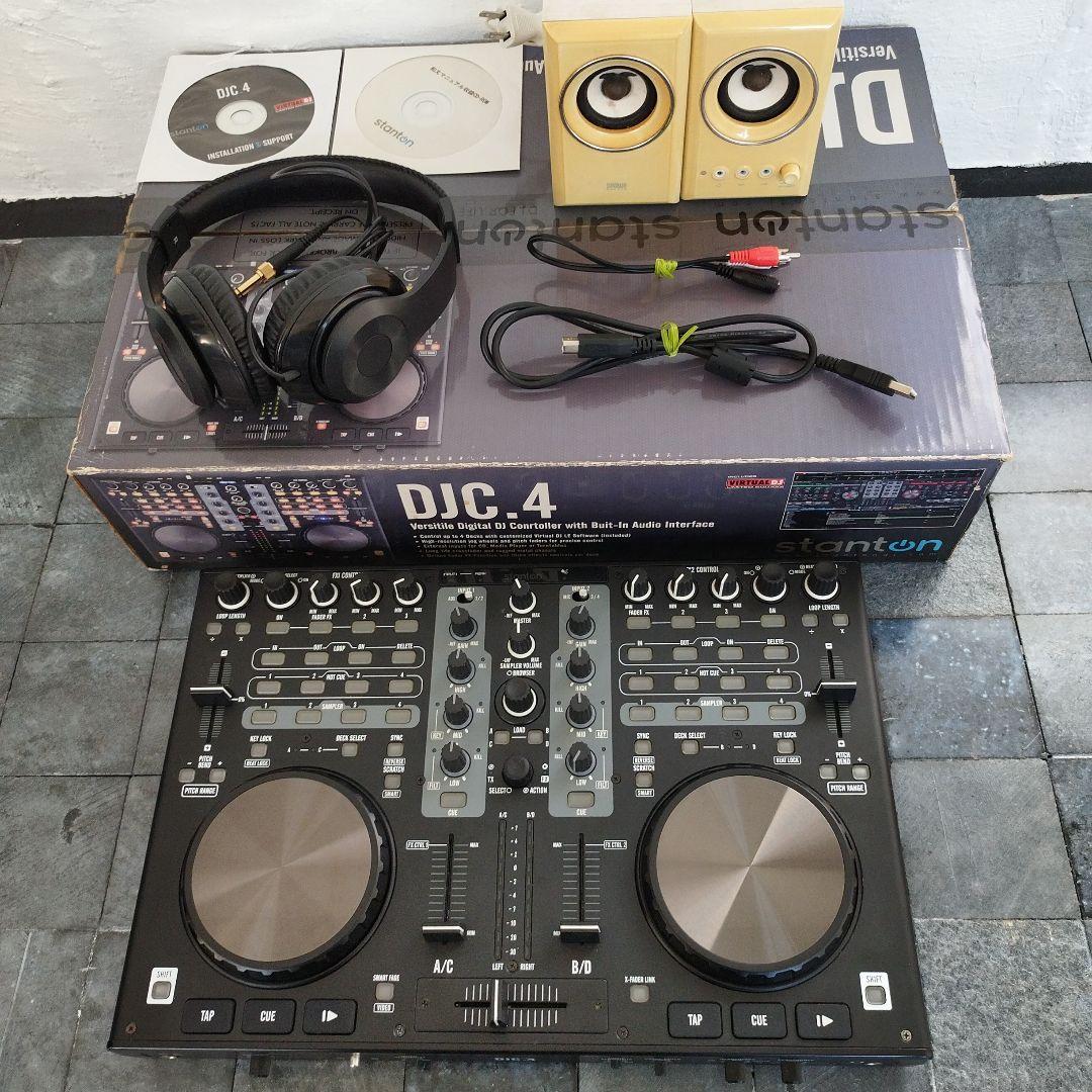 STANTON DJC.4 動作確認済　オマケ付 Review: Stanton DJC.4 Controller - DJ TechTools