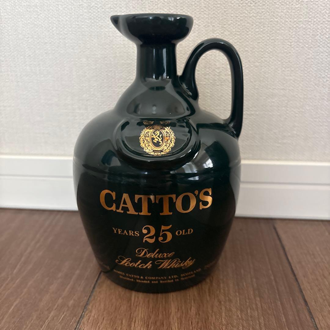 CATTO'S 25年熟成スコッチウイスキー deluxe750ml 希少 古酒
