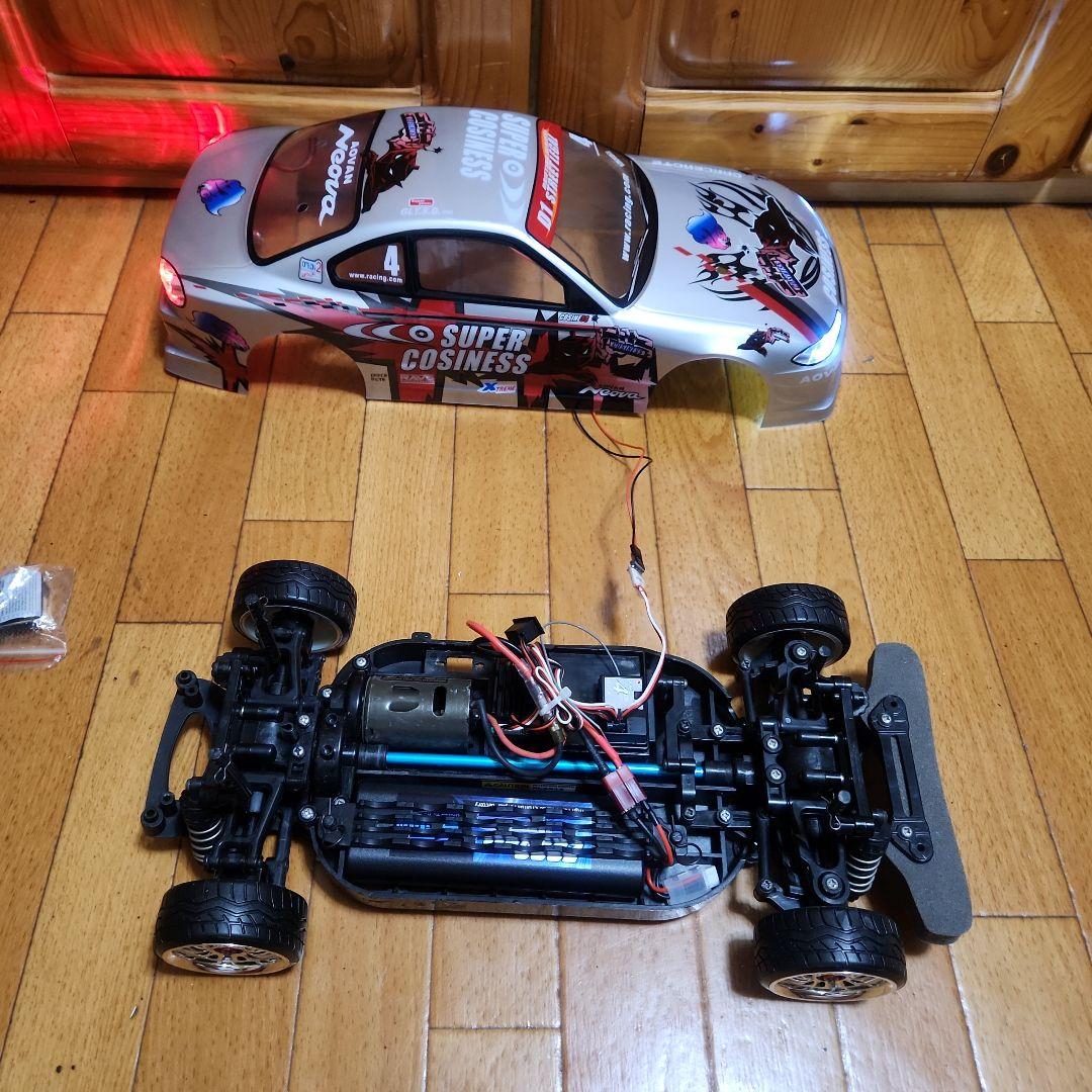 タミヤ ドリフト ラジコン フルセット　TT01　シルビア　ボディ　②　tt02