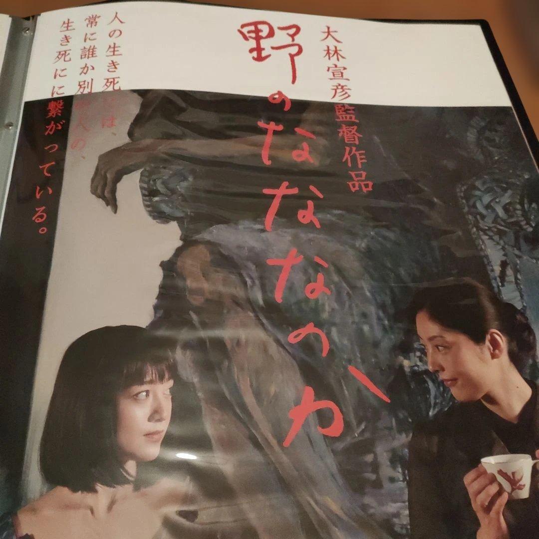 B2映画ポスター　 野のなななのか