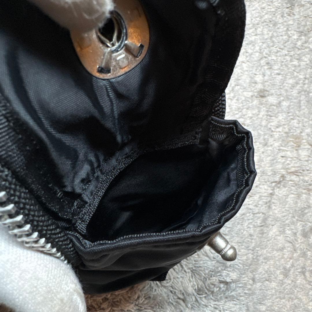 【美品】sacai × PORTER スマホケース マルチケース ブラック