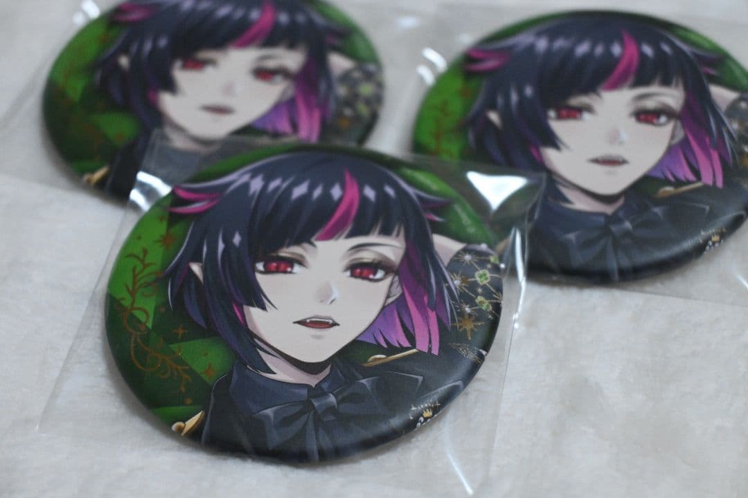 ツイステ リリア・ヴァンルージュ ブレイジングジュエル 缶バッジ