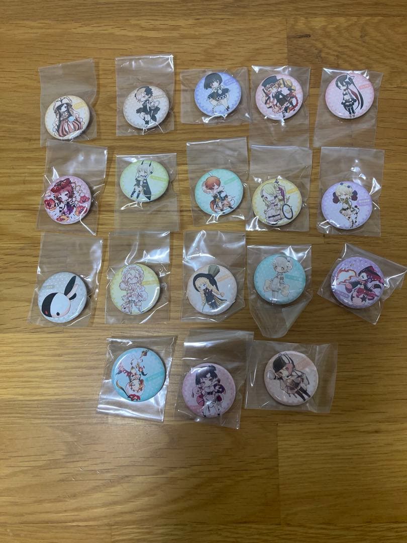 魔法少女育成計画　缶バッジ　セット