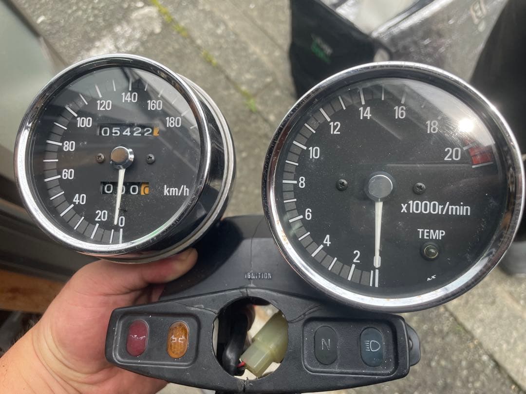 バリオスII スピードメーター 1634 カワサキ 純正 中古 バイク 部品