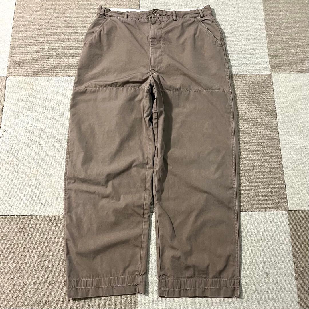 40's~50's vintage MASLAND コットンサテン チノパンツ 40's~50's vintage MASLAND コットンサテン チノパンツ 40's~50's