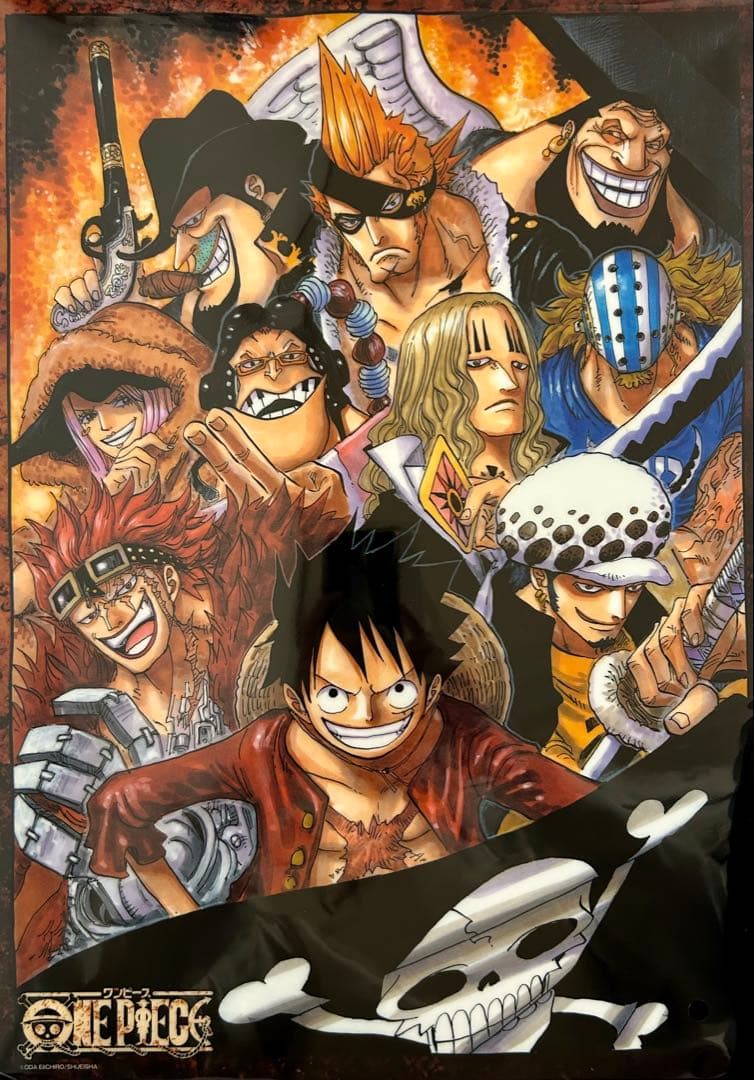 ☆ワンピース☆最悪の世代☆クリアポスター☆ - メルカリ