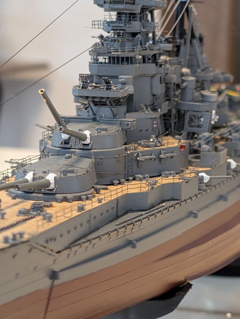 旧 日本海軍 高速戦艦 榛名 1/350