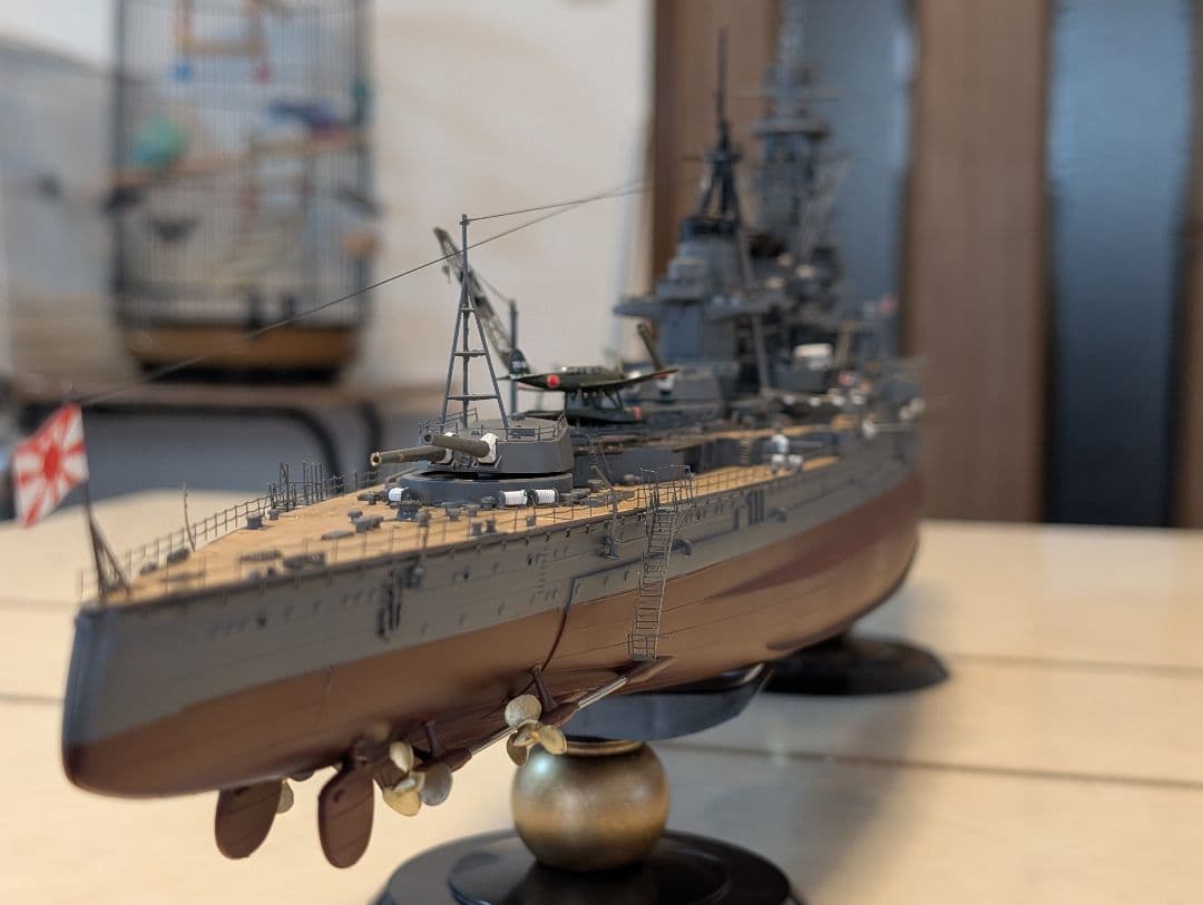 旧 日本海軍 高速戦艦 榛名 1/350