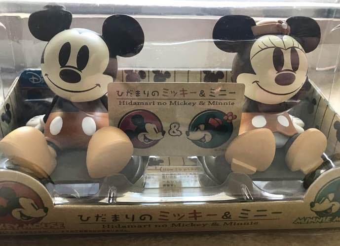 ディズニー ひだまりのミッキー&ミニー☆ のほほん族 ソーラー