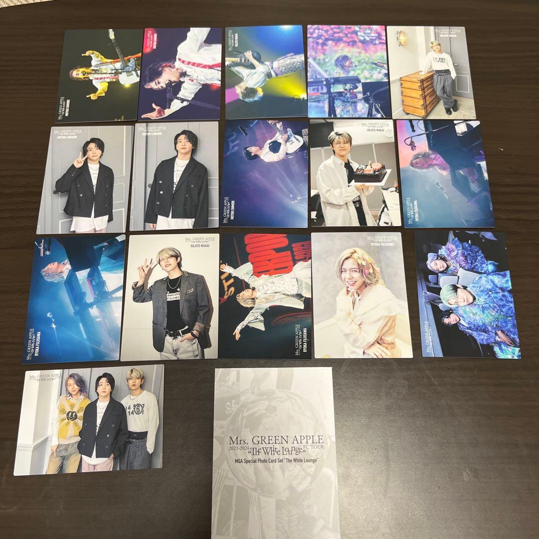 Mrs. GREEN APPLE フォトカード The White Lounge - メルカリ