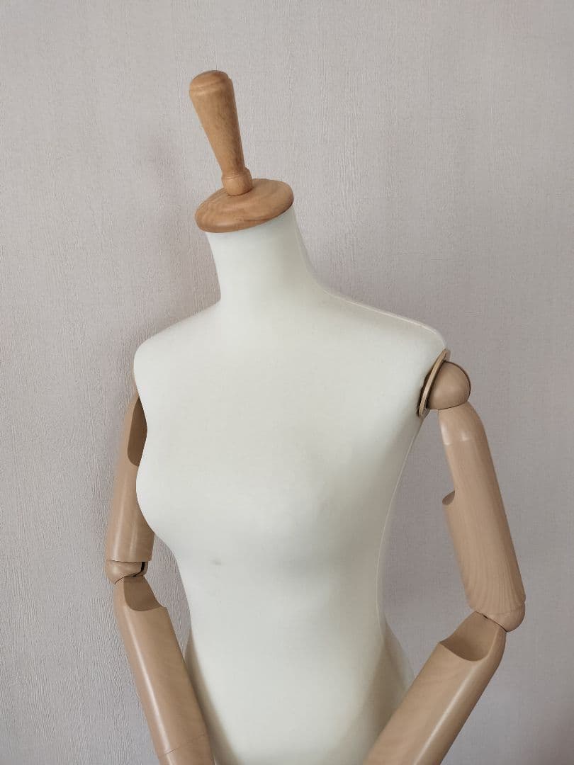 腕付き メンズトルソー リネン 猫脚ナチュラル (P-NAN) 大津一幸 版画9