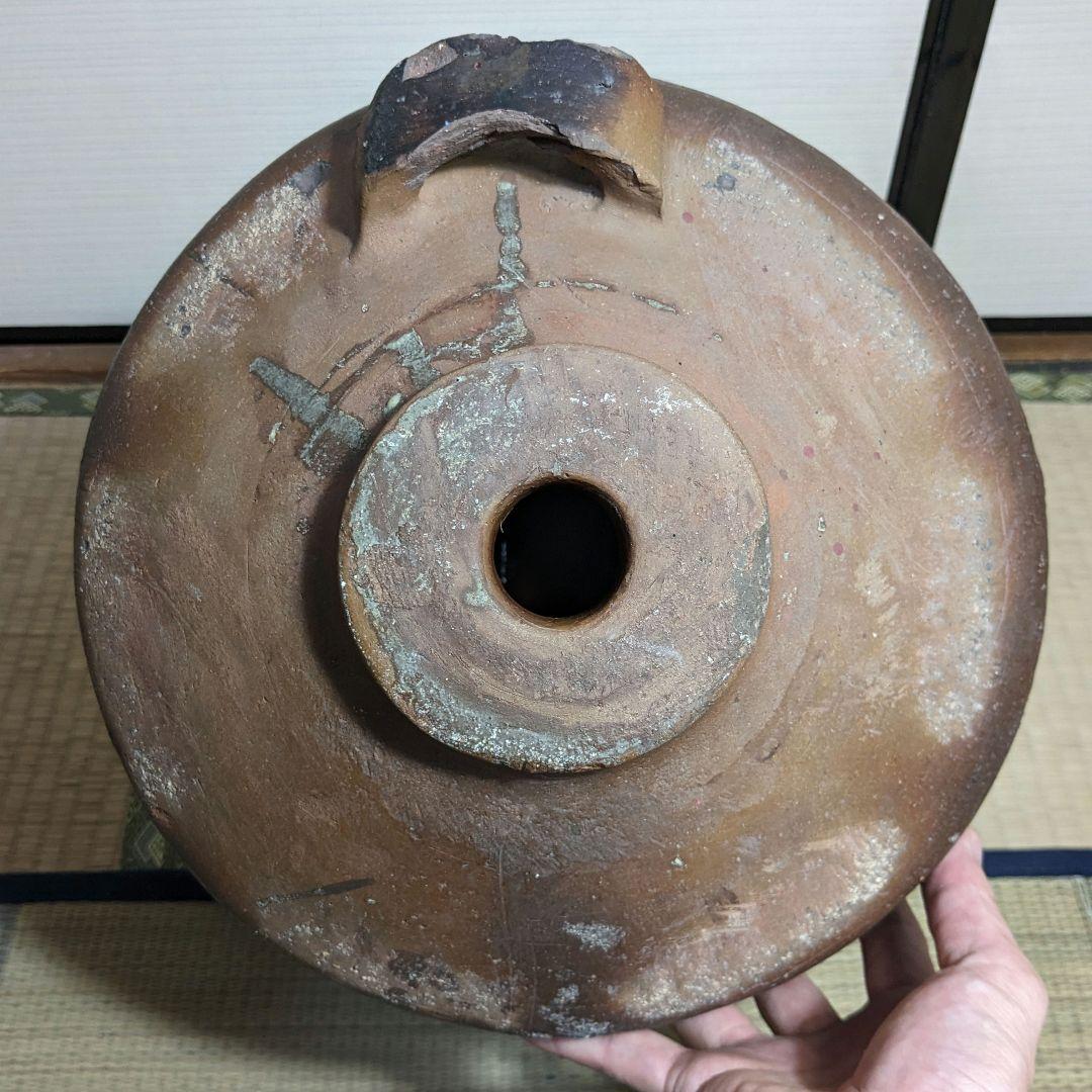 明治～昭和初期 常滑焼 焼酎瓶 焼酎甕 置物 花器 花瓶 壺 酒器 レア