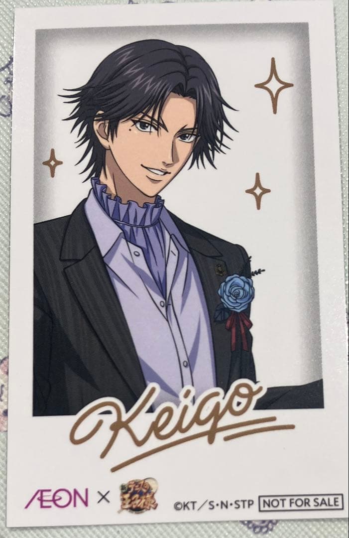 跡部景吾 テニスの王子様 テニプリ イオン チェキ風カード - メルカリ